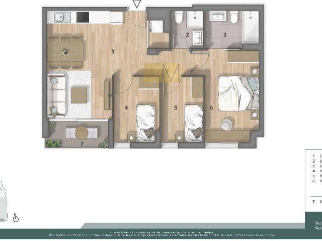 Piso en Venta en Les Roquetes