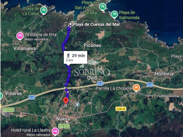 Piso en venta en Llanes, Pría Nueva Hontoria Naves. Piso con terraza en Nueva. Pisos.