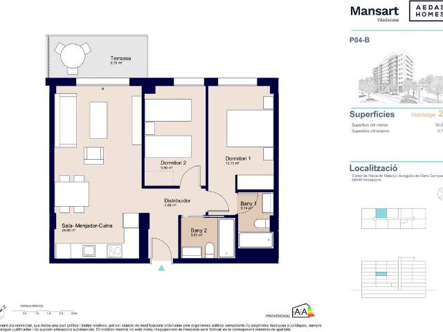 Piso en Venta en Llevant