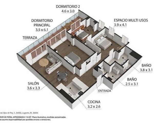 Piso en Venta en Logroño, La Rioja