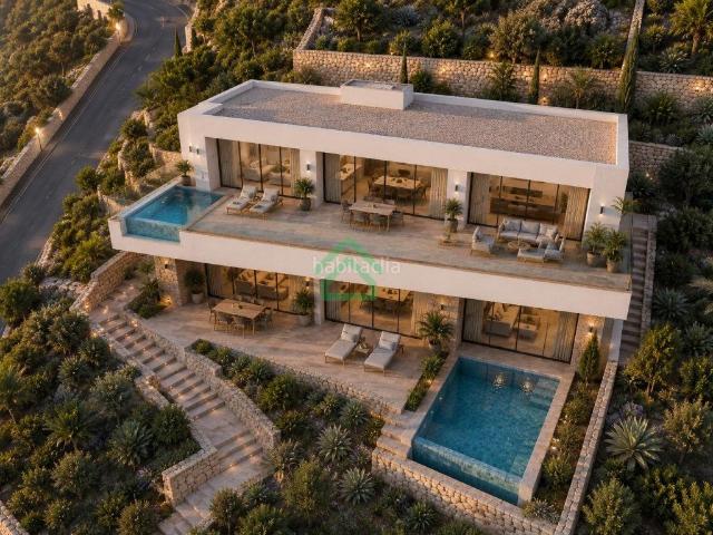 Piso en venta en Peñíscola, Las Atalayas Urmi Cerro Mar. UNA CASA CON JARDÍN, PISCINA Y VISTAS DE PELICULA. Pisos.