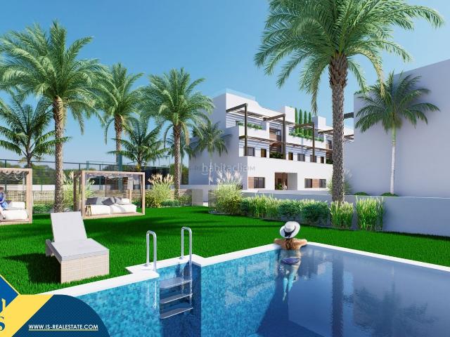 Piso en venta en Pilar de la Horadada, Torre de la Horadada. Apartamentos en construcción en la provincia de Alicante, en la localidad de Orihuela Costa. 2 habitaciones 46 m² A 350 metros. Pisos.
