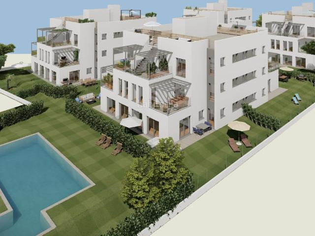 Piso en venta en Platja d´Aro, Fenals Costa Brava. fantàstica planta baixa d'obra nova. Pisos Platja.