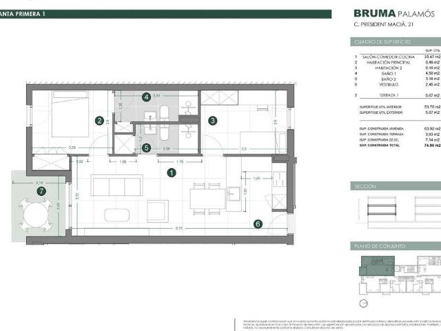 Piso en Venta en Platja Gran
