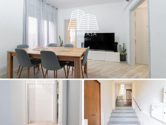 Piso en venta en Reus, Migjorn. Amplio piso recién reformado de 3 dormitorios con trastero y terraza comunitaria. Pisos.
