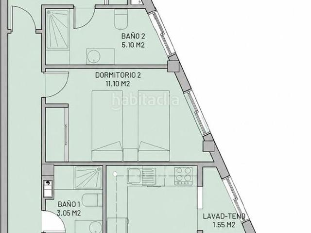 Piso en venta en Ribeira, Santa Uxía de Ribeira. Viviendas de obra nueva en Ribeira. Pisos.
