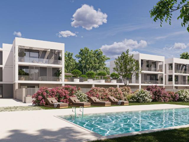Piso en venta en S´Agaró Costa Brava. Piso de obra nueva en comunidad con piscina en S'Agaró. Pisos.