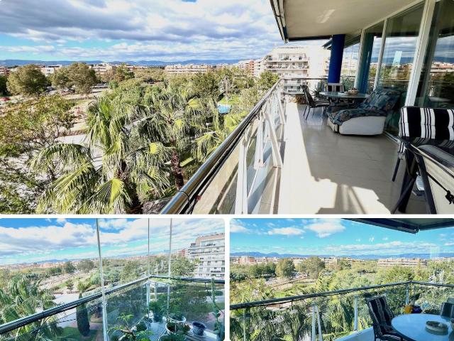 Piso en venta en Salou, Centre Costa Dorada. Exclusivo piso con amplias terrazas, vistas despejadas al parque, parking y trastero Hay viviendas que destacan por sus metros?EUR. Pisos.