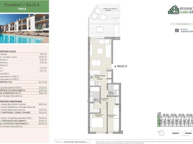 Piso en venta en San Juan de Alicante, Centro. ESTUPENDO RESIDENCIAL DE OBRA NUEVA EN EL CORAZON DE SAN JUAN. Pisos San Juan de.