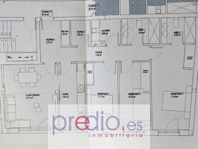 Piso en Venta en San Roque As Fontiñas