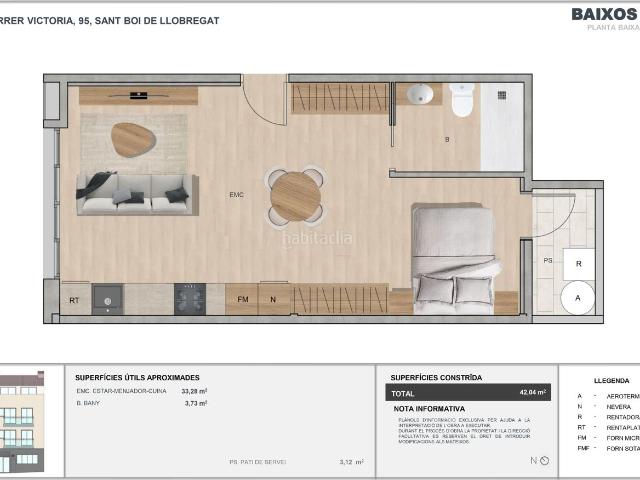 Piso en venta en Sant Boi de Llobregat, Marianao. Estudio de Obra Nueva en Marianao ¡Tu Nuevo Hogar te Espera!. Pisos Sant Boi de.