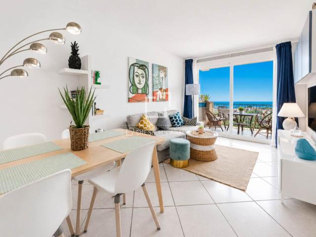Piso en venta en Sant Pere de Ribes, Vallpineda Rocamar. Ático con vistas despejadas, piscina y licencia turística en Vallpineda. Pisos Sant Pere de.