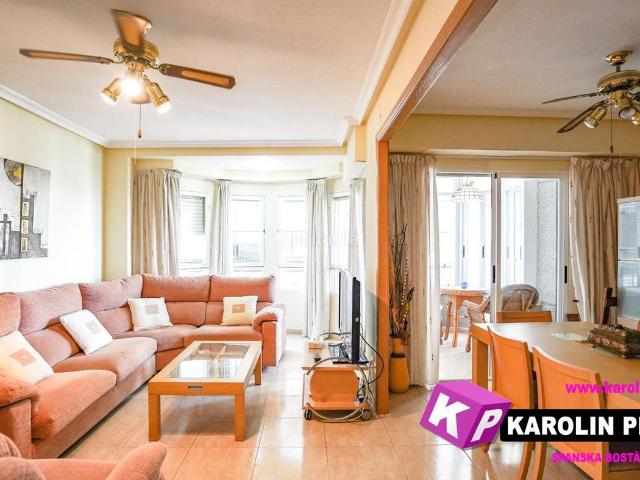 Piso en venta en Santa Pola, Playa Levante. Amplio apartamento en Playa Levante. Pisos Santa.