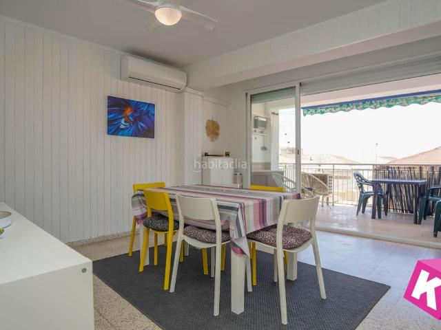 Piso en venta en Santa Pola, Playa Tamarit Playa Lissa. Apartamento con amplia terraza y vistas al mar. Pisos Santa.