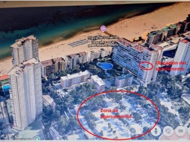 Piso en venta en segunda línea de playa con vistas al mar en Benidorm