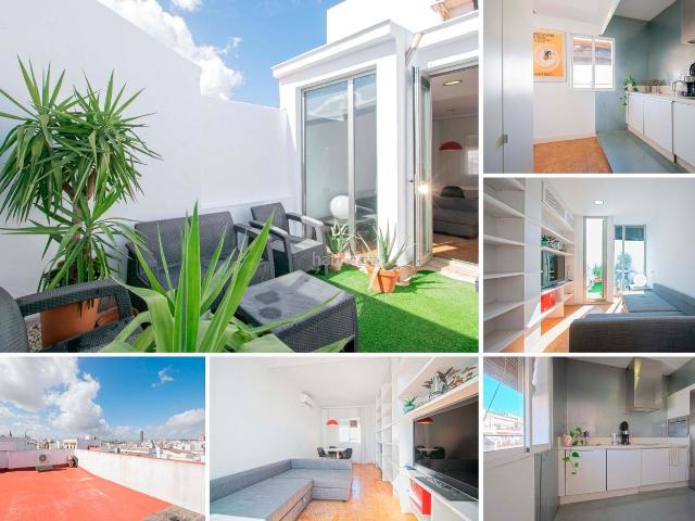 Piso en venta en Sevilla, San Gil. Estupendo apartamento en Calle Feria con dos estupendas terrazas, listo para entrar!. Pisos.