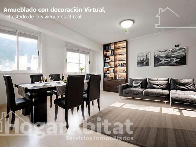 Piso en venta en Tavernes de la Valldigna. EXTERIOR CON TRASTERO Y ASCENOR. Pisos Tavernes de la.