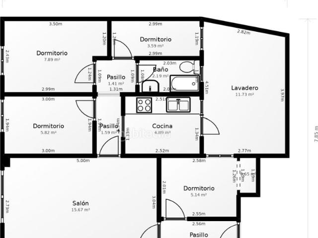Piso en venta en Terrassa, Can Boada del Pi. PLANTA BAJA DE 4 HABITACIONES, ACTUALMENTE ALQUILADA Y CON GRAN POTENCIAL DE REFORMA. Pisos.