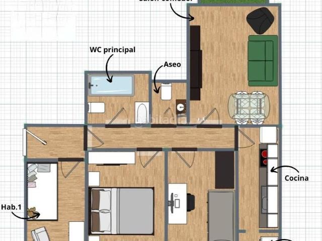 Piso en venta en Terrassa, Can Boada. Piso en venta en CAN BOADA, 3 dormitorios. Pisos.