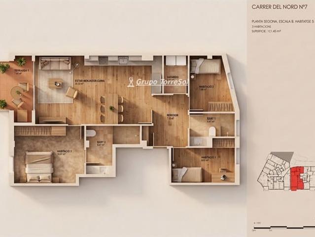 Piso en venta en Torredembarra, Tarragona Costa Dorada