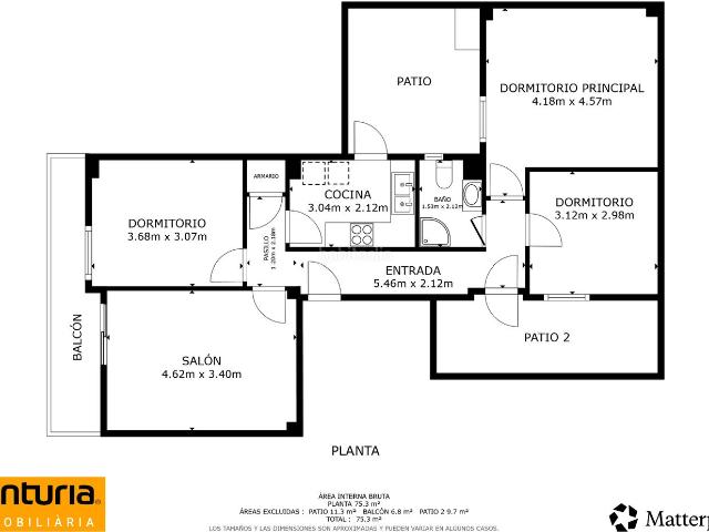 Piso en venta en Valencia, Benimàmet. Vivienda de tres dormitorios con amplio balcón y dos terrazas interiores. Pisos.