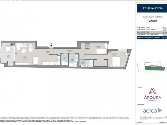 Piso en Venta en Valencia de las Torres, Valencia