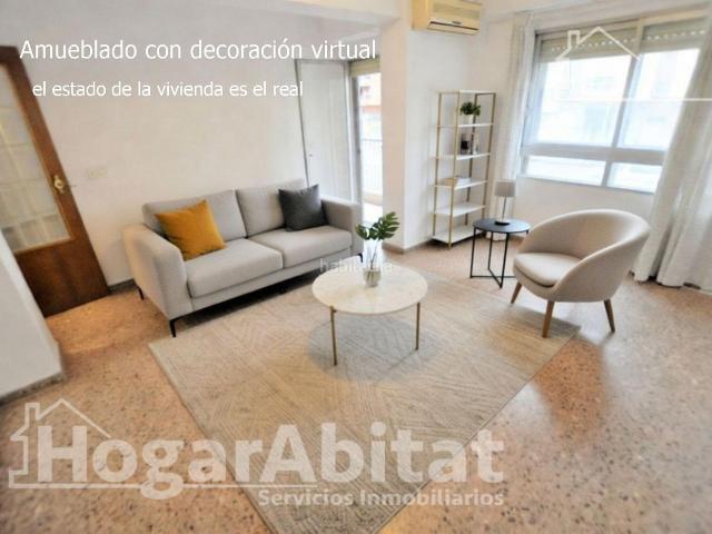 Piso en venta en Valencia, El Calvari. MUY AMPLIO CON 4 DORMITORIOS, TERRAZA Y BALCÓN. Pisos.