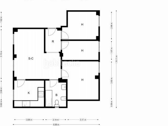 Piso en venta en Valencia, L´Illa Perduda. Magnífico piso en zona Blasco Ibañez. Pisos.