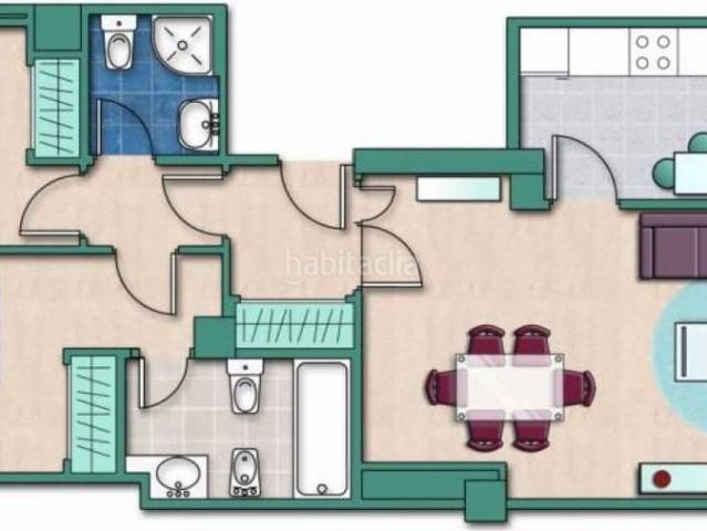 Piso en venta en Valencia, Penya Roja Avda. Francia. Vive junto al jardín del Turía. Pisos.