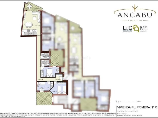Piso en venta en Vélez Málaga, Camino Viejo de Málaga. Obra nueva en centro de VélezMálaga. Edificio Ancabu. 1º C. Pisos Vélez.