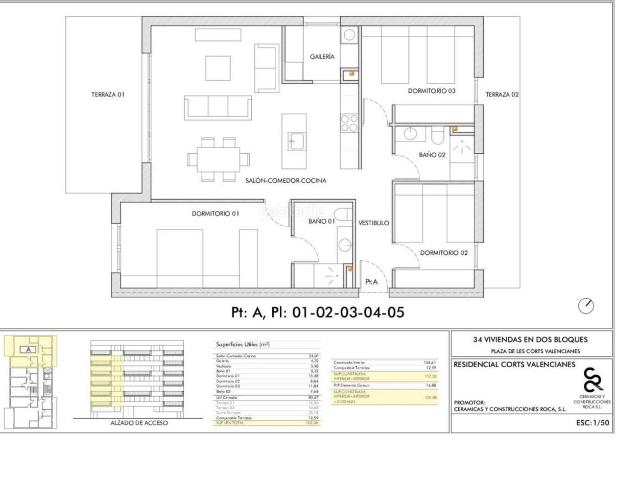 Piso en venta en Vinaròs, Casco Urbano. OBRA NUEVA VIVIENDA TIPO. Pisos.