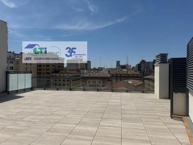 Piso en venta en Zaragoza, Paseo Independencia. Exclusivo xE1tico cxE9ntrico con terraza. Pisos.