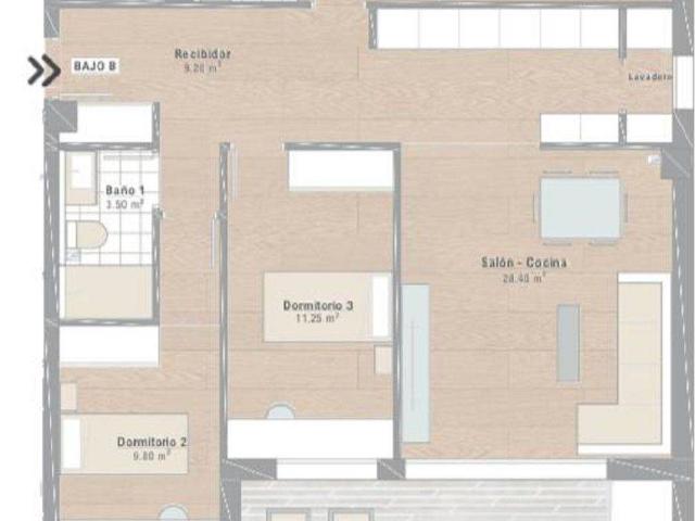 Piso en Venta en Zarandona
