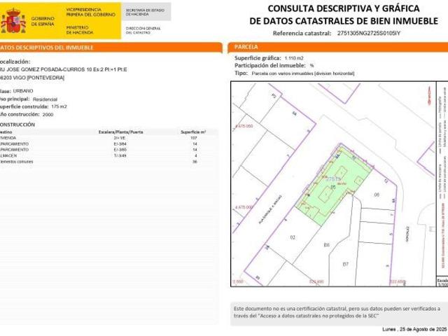 Piso en venta sin posesión en José Gómez Posada Curros, Vigo