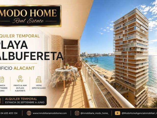 Piso, La Albufereta, Alicante / Alacant