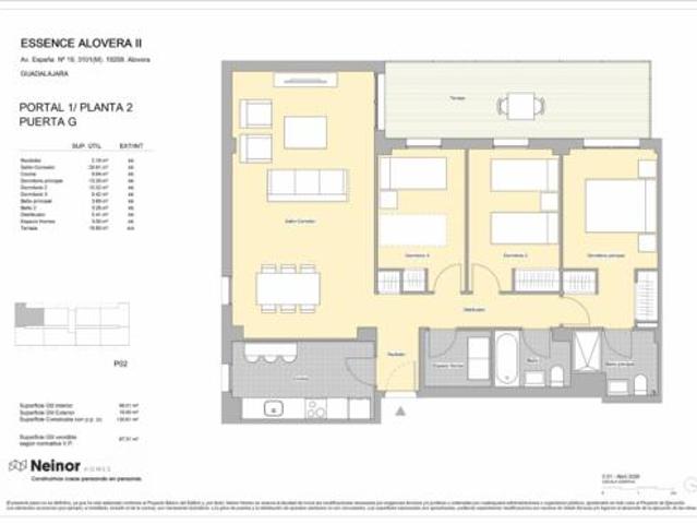 Piso Venta Alovera, Alovera