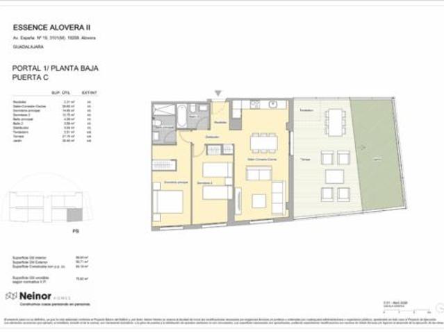 Piso Venta Alovera, Alovera