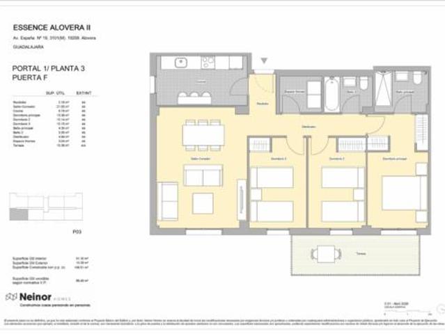 Piso Venta Alovera, Alovera