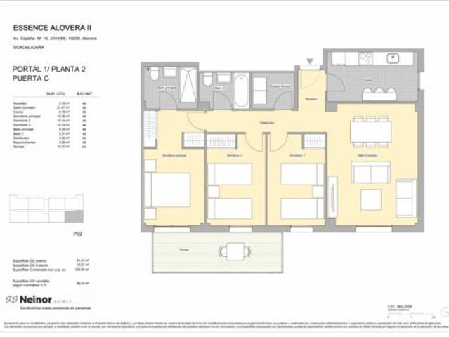 Piso Venta Alovera, Alovera