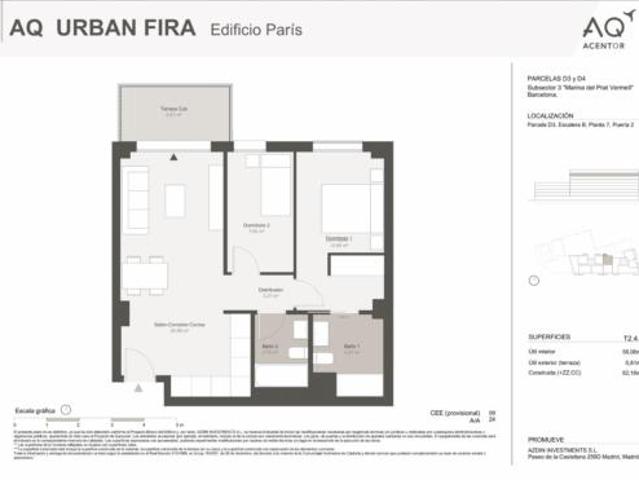 Piso Venta Barcelona Capital, La Marina del Prat Vermell Zona Franca Port