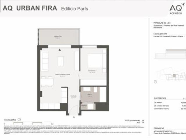 Piso Venta Barcelona Capital, La Marina del Prat Vermell Zona Franca Port