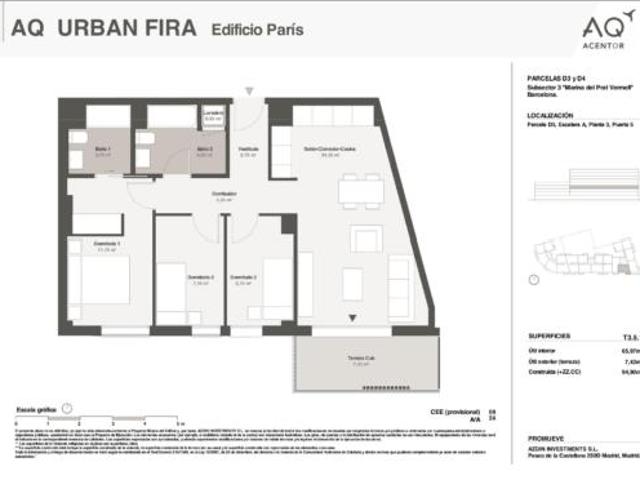 Piso Venta Barcelona Capital, La Marina del Prat Vermell Zona Franca Port