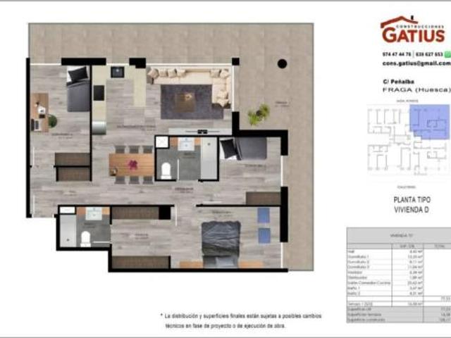 Piso Venta Fraga, Fraga