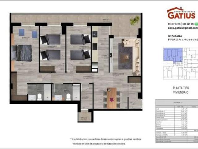 Piso Venta Fraga, Fraga