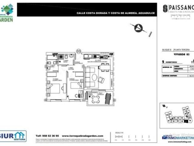 Piso Venta Roquetas de Mar, Aguadulce Sur