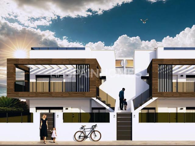 Pisos con jardín y terraza privados en San Pedro del Pinatar