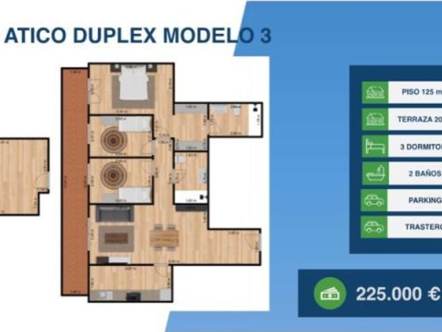 PISP ATICO DUPLEX MODELO 3