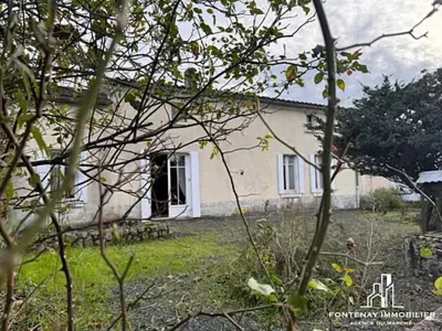 Pissotte 85200 Achat / Vente maison 6 pièces t6 terrasse parking