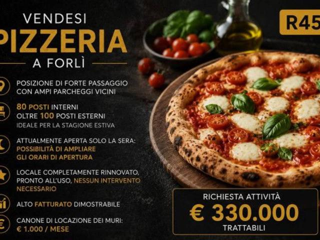Pizzeria in vendita a Forli'