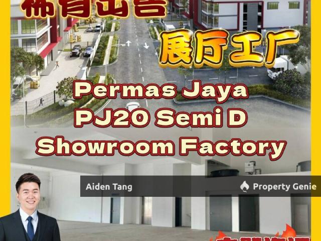 PJ20 Permas Jaya Semi D Showroom Factory